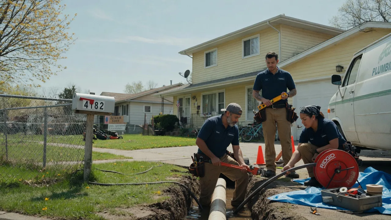 Gas Line Repair in Chambersville, PA near me